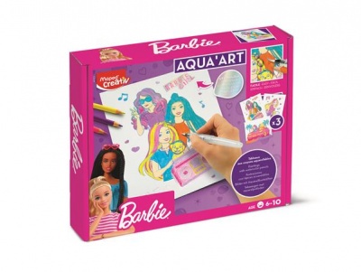 Akvarell festőkészlet, MAPED CREATIV "Barbie Aqua Art"