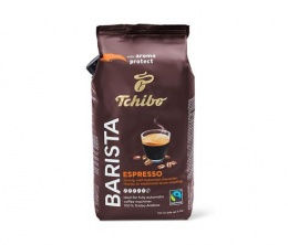 Kávé, pörkölt, szemes, 1000 g, TCHIBO "Barista Espresso"